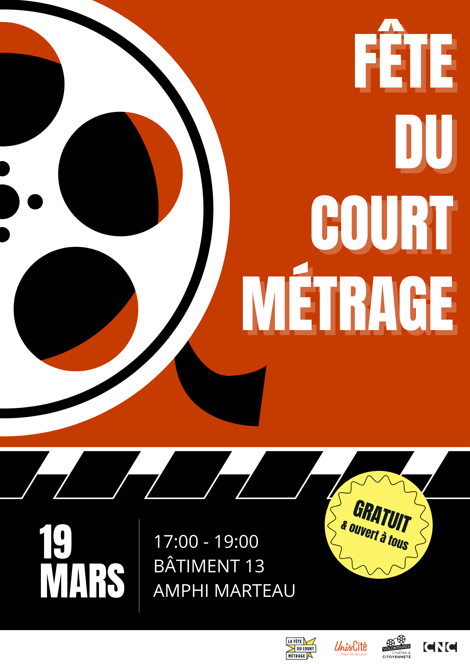 Affiche Fête du court-métrage
