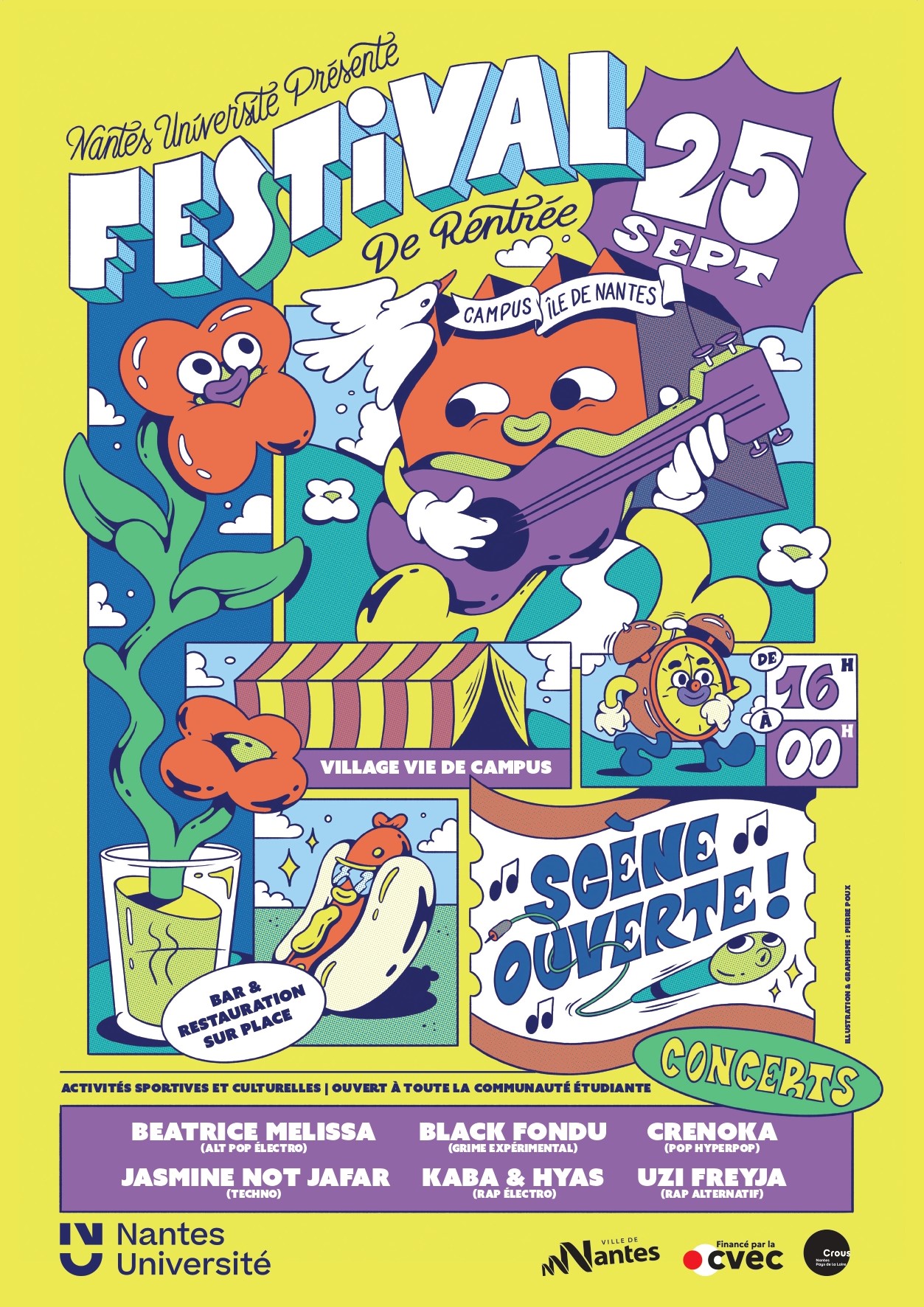 Affiche Fest Nantes 25