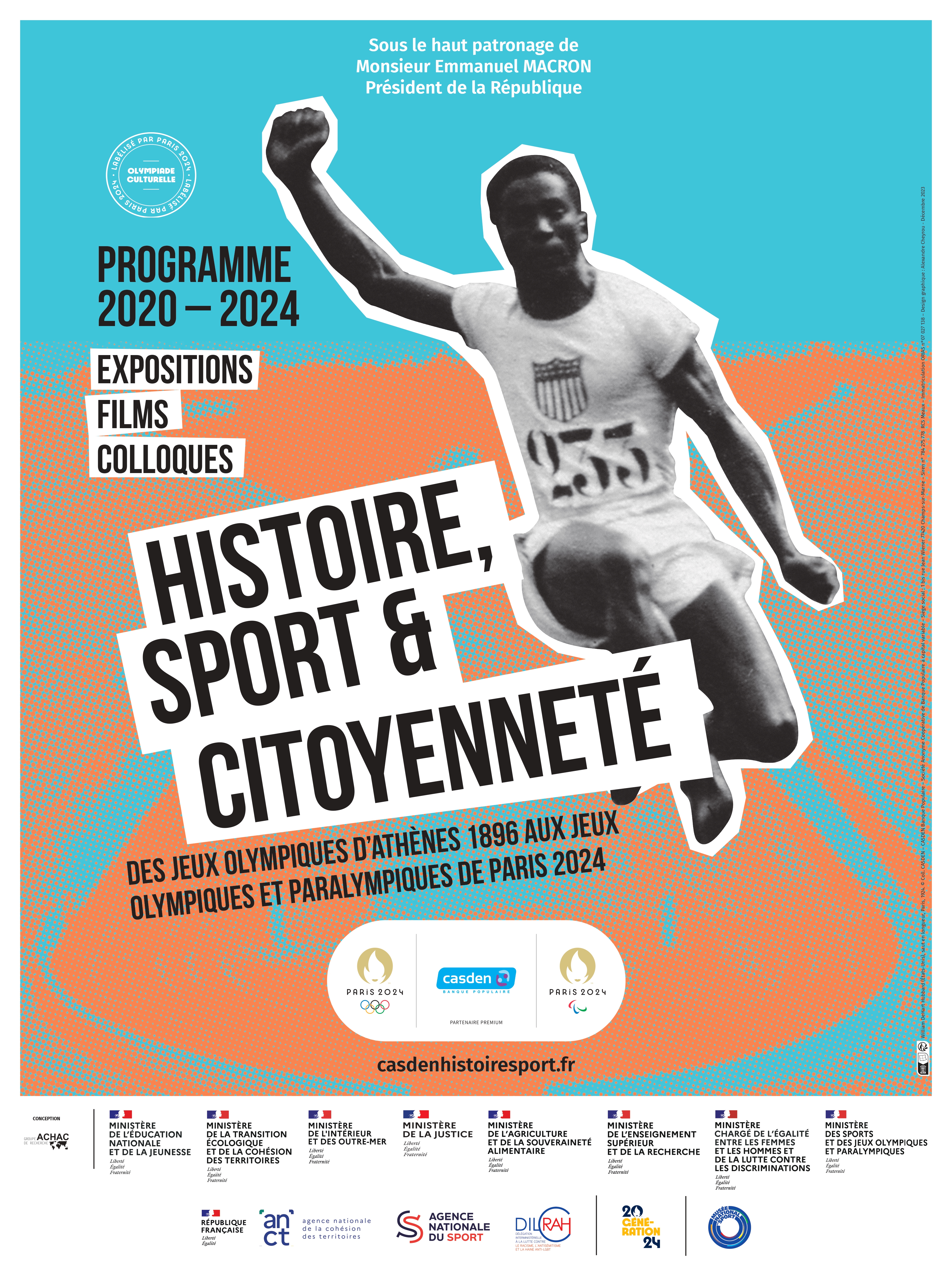 Affiche expo Olympisme
